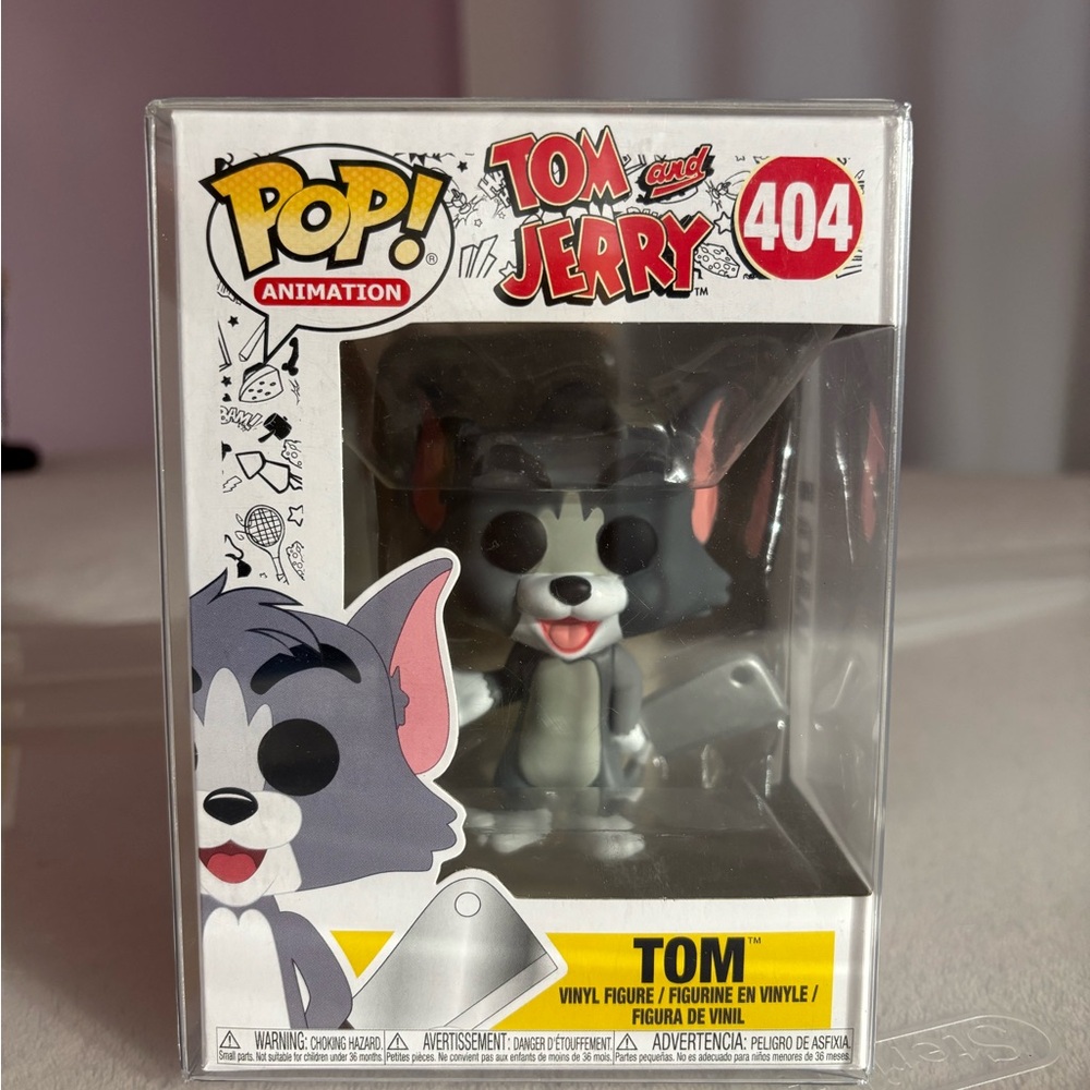 Funko Pop! Animation Tom Figure - Gray and White